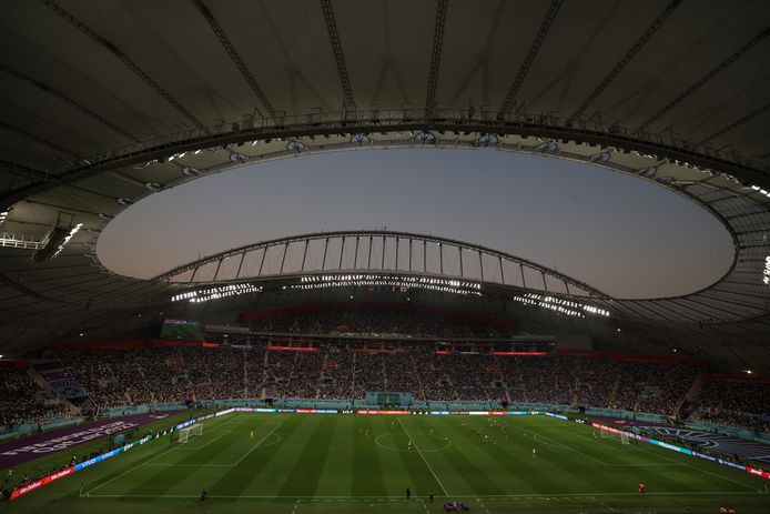 Het Khalifa stadion in Doha