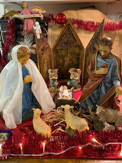 Kerststallen in Huismuseum De Kleine Heilige Geest in Groesbeek