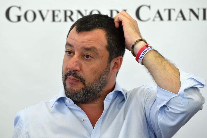 Vicepremier Salvini wil snel nieuwe verkiezingen in Italië.