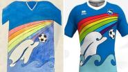 Hartverwarmend in deze barre tijden: jonge fan ontwerpt nieuw shirt van Italiaanse voetbalclub