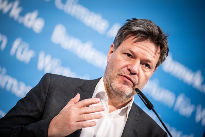 De Duitse minister van Economische Zaken en Klimaat Robert Habeck