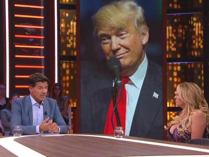 Stormy Daniels te gast bij Nederlandse talkshow RTL Late Night : "Wat ik weet kan Trump ten val brengen"