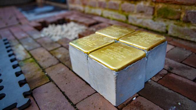 Stichting Stolpersteine Lochem legt zeven gedenkstenen voor Joodse familie Wijler