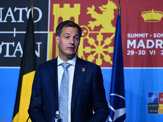 De Croo positief over NAVO-top in Madrid: “Er staat nu een sterkere, nieuwe NAVO”