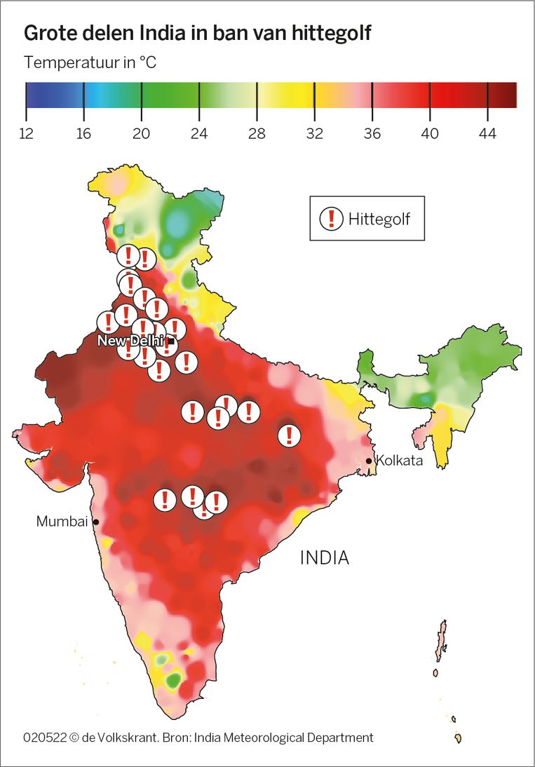 Heat wave India Image UK infographics