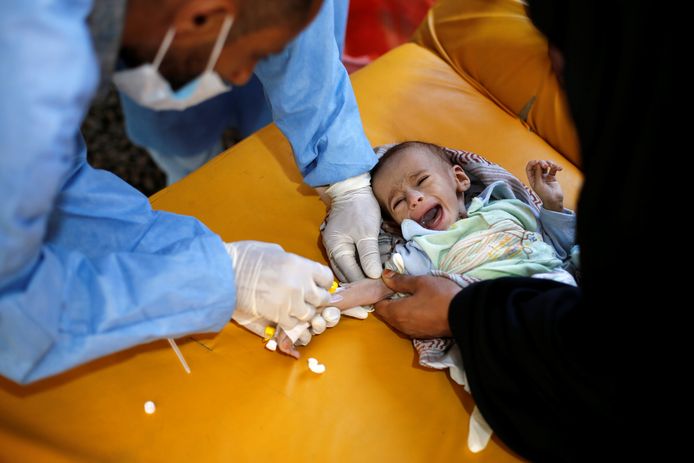 In de ziekenhuizen van de steden Hodeida en Ibb hebben dokters in totaal zo'n 300.000 mensen een inenting gegeven tegen cholera. Onder hen ook 164.000 kinderen.