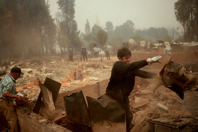 22 doden bij meer dan 250 bosbranden in Chili