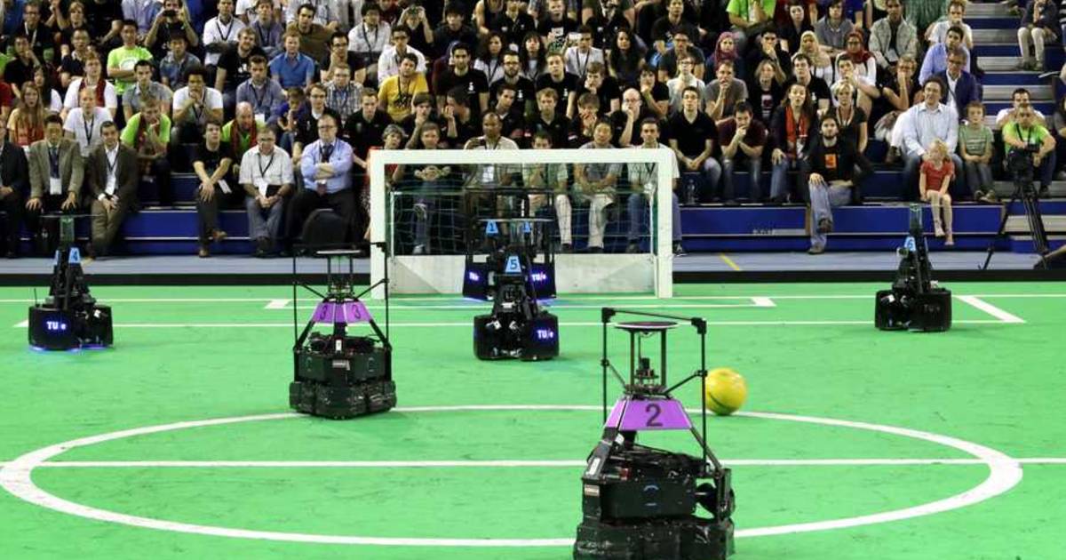 Chinese robots winnen finale Robocup in Eindhoven Timeout hln.be