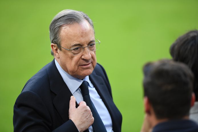 Real Madrid-voorzitter Florentino Perez.