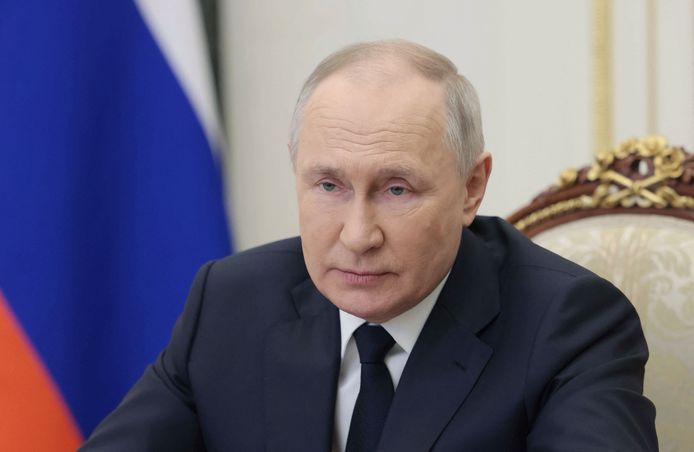 Russisch president Vladimir Poetin