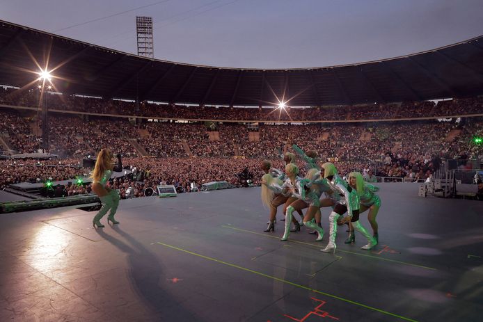 KIJK. De eerste beelden van concert Beyoncé in Koning Boudewijnstadion ...