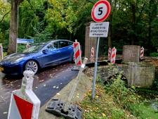 Klein Amstelwijck is eind dit jaar verlost van smalle en glibberige noodbrug