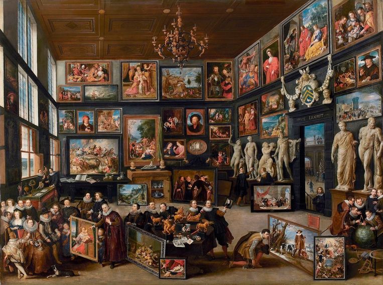 'Kunstkamer van Cornelis van der Geest'. Beeld Cornelis van der Geest
