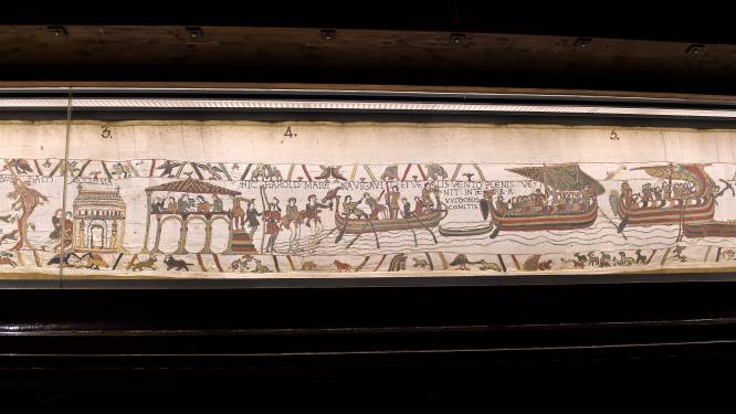 "Frankrijk leent Tapijt van Bayeux uit aan Groot-Brittannië"