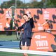 Hertogin Kate staat binnenkort samen met tennisheld Roger Federer op de tennisbaan