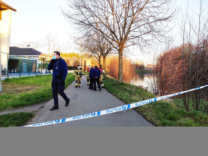 Het jaagpad werd een tijdlang afgesloten