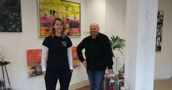Kunst achter de ramen tegen leegstand in Oss - BD.nl
