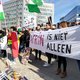 Zowat 250 betogers vragen geweld in Afrin te stoppen