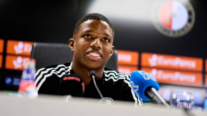 Tyrell Malacia over Ajax-geruchten: ‘Op dit moment ben ik bij Feyenoord’