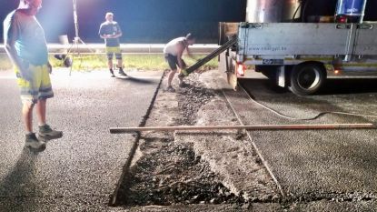 Na Omhoog Gekomen Asfalt E403 Snelweg Sinds Zaterdagmiddag Weer Volledig Open Lichtervelde Hln Be