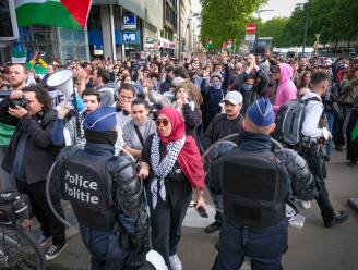 Pro-Palestijnse betoging aan Amerikaanse ambassade in Brussel: laatste arrestaties worden verricht
