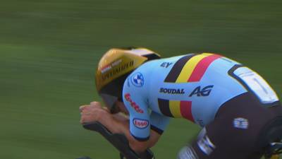 LIVE TIME TRIAL WORLD CHAMPIONSHIP. Evenepoel reaches for second consecutive world title after new top time