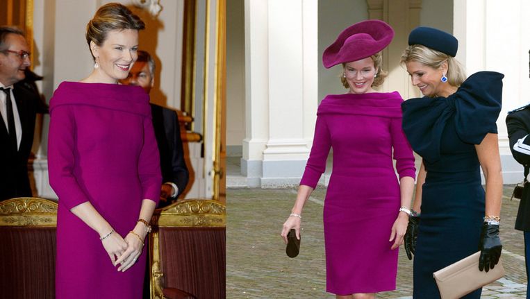 Jurken Koningin Mathilde Bejubeld In Het Buitenland Style Nina