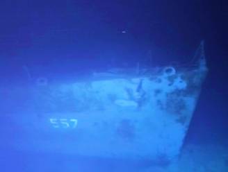 Gezonken oorlogsschip voor het eerst uitgebreid op beeld vastgelegd tijdens diepste duik naar wrak ooit