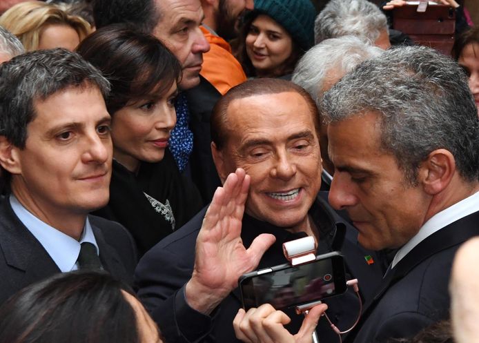 Centrumrechtse ex-premier Silvio Berlusconi.
