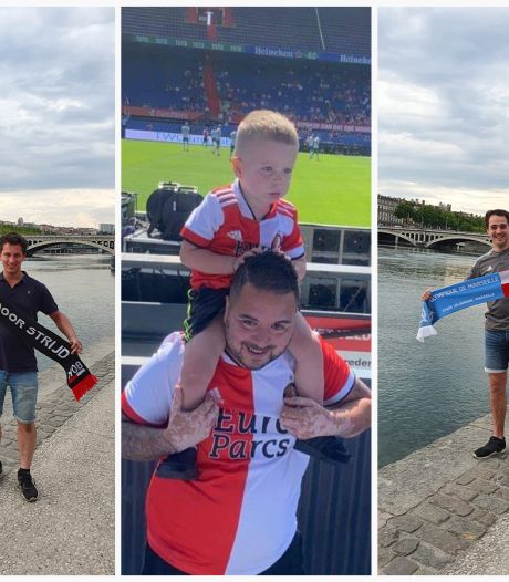 Deze 3 Twentse Feyenoordsupporters zijn erbij in Marseille: ‘Tranen als we de finale halen’