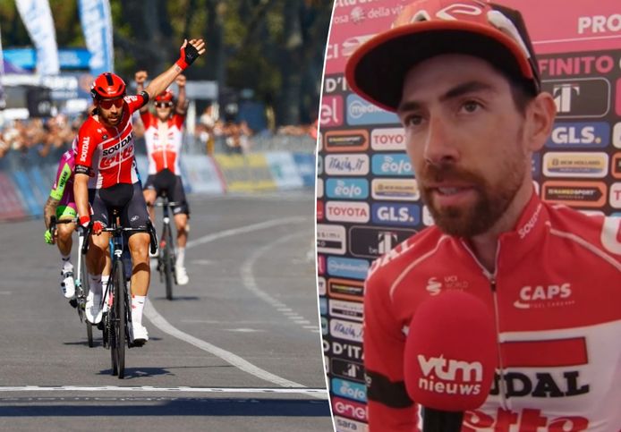 De Gendt pakte een knappe zege in Napels.