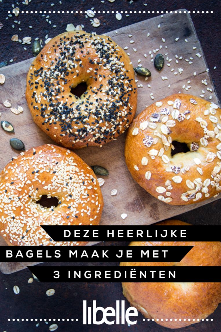 Déze heerlijke bagels maak je met maar 3 ingrediënten Libelle