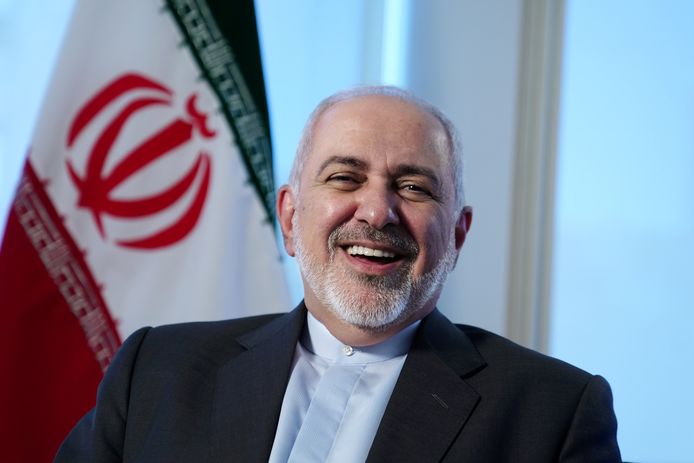 Mohammad Javad Zarif, de Iraanse minister van Buitenlandse Zaken