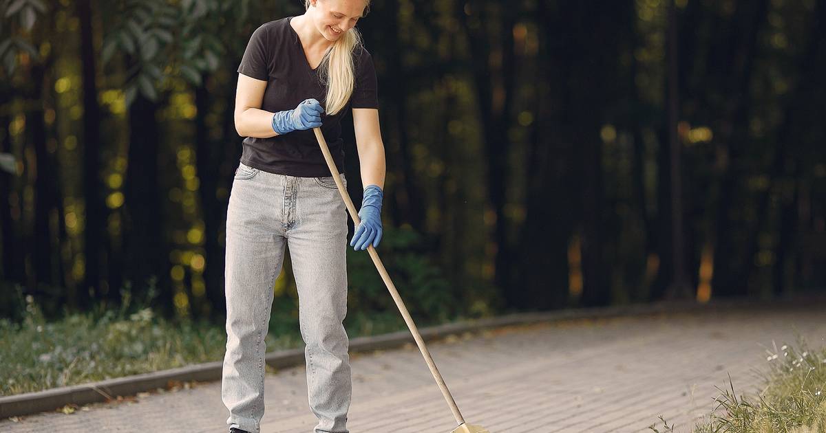 Medewerkers De Kap maken tuin van de Sprengenhof in Ugchelen klaar voor het voorjaar - AD