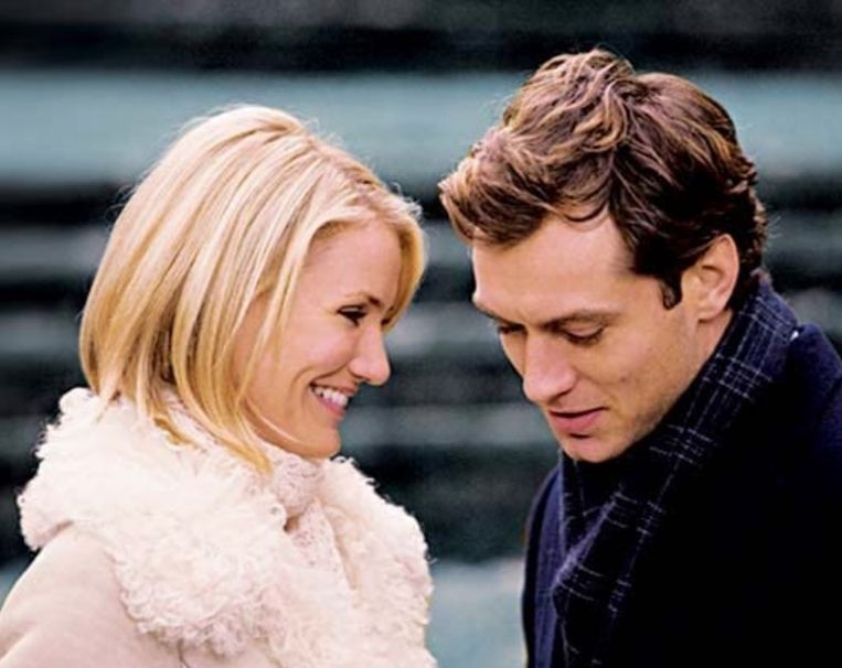 Cameron Diaz en Jude Law in The Holiday. Beeld  Columbia Pictures Industries, Inc. and GH One LLC