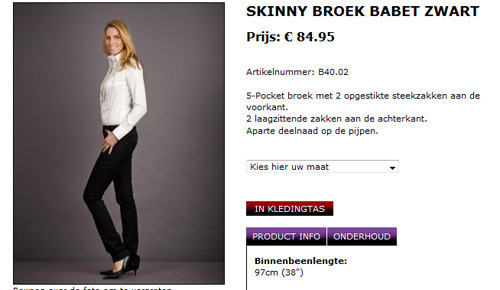 schouder Regeneratie getuigenis Webshop met kleding voor lange vrouwen | Foto | AD.nl