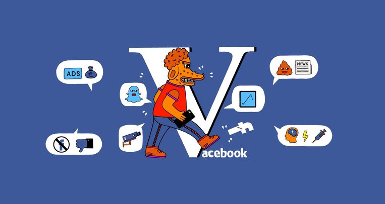 Wat gaat er mis bij Facebook? Beeld Sasa Ostoja / de Volkskrant