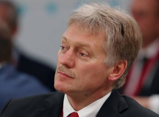 Woordvoerder van het Kremlin Dmitri Peskov. 