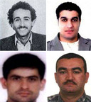 Mustafa Amine Badreddine, Assad Hassan Sabra, Hussein Hassan Oneissi et Salim Jamil Ayyash
