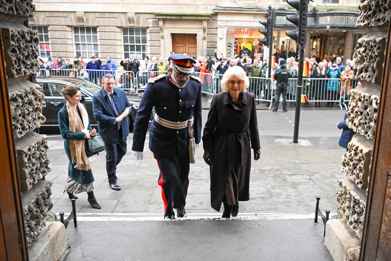 Camilla aanwezig bij Royal Osteoporosis Society  (2023) Beeld BrunoPress/PA Images