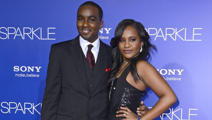 Nick Gordon en Bobbi Kristina Brown. EPA