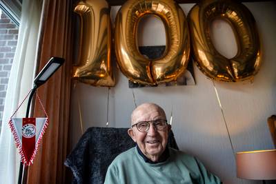 Frans uit Maarheeze viert 100ste verjaardag: ‘Hij was al weken aan het aftellen’