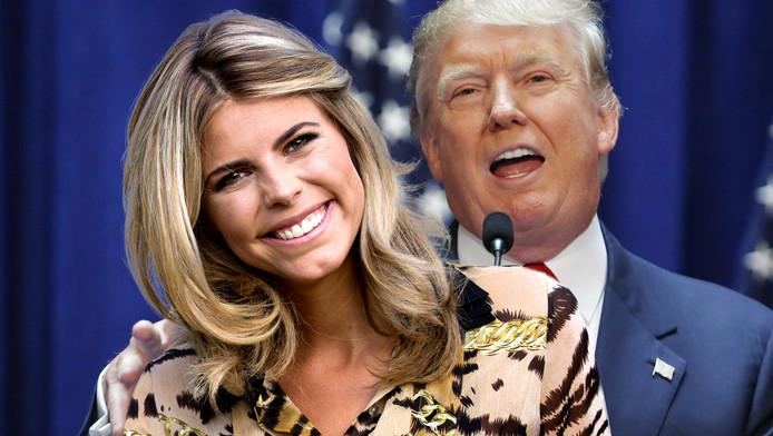 Kim Kötter gestalkt door presidentskandidaat Trump | Show ...