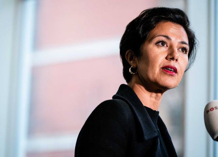 Staatssecretaris Gunay Uslu van Cultuur en Media.
