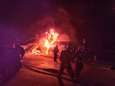 Gouda opnieuw opgeschrikt door autobranden: drie bestelbussen en auto in vlammen op
