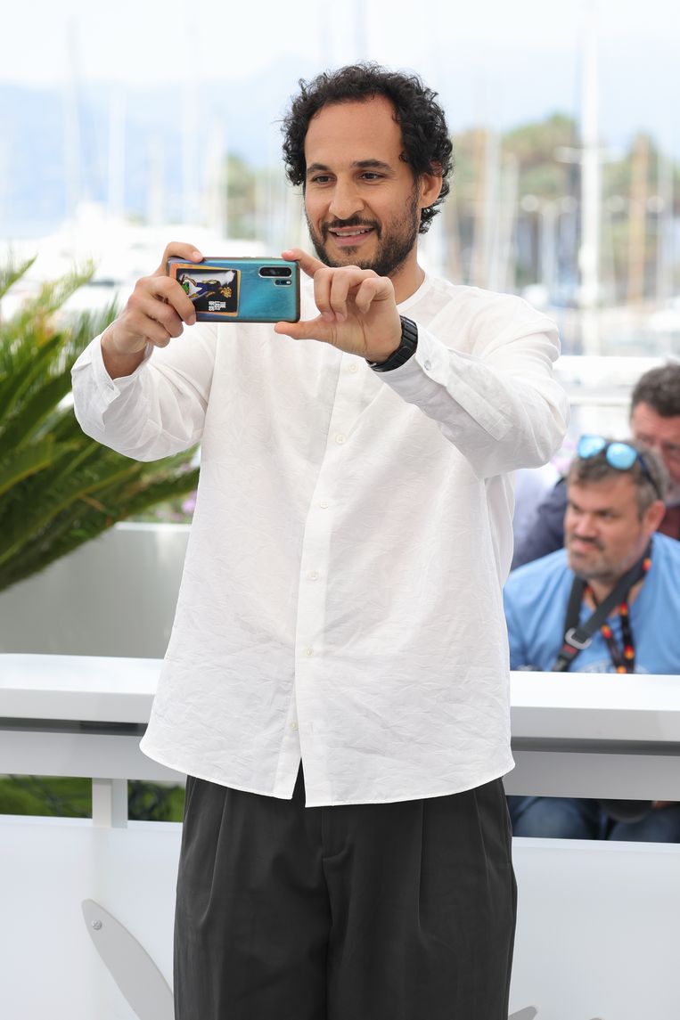 Filmmaker Ali Abbasi op de première van zijn film Holy Spider  in Cannes.  Beeld John Phillips/Getty Images