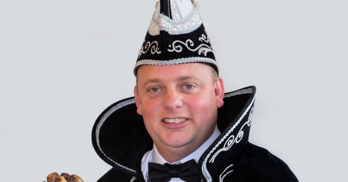 Marcel Wijnands prins bij de Peelpluimen in Helenaveen