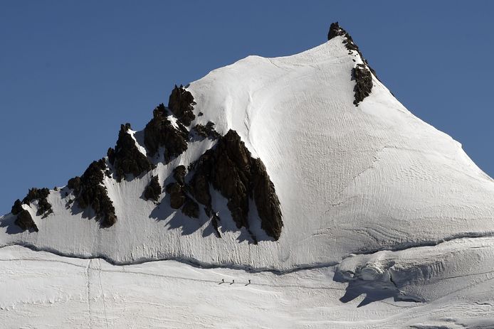 De Mont Blanc. Foto ter illustratie.