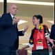 Wie op het ereterras naast Infantino verschijnt, heeft daar altijd iets te winnen