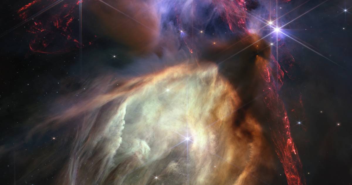 на картинке.  Этим особенным изображением космический телескоп Джеймса Уэбба отмечает свой первый день рождения |  Наука и планета